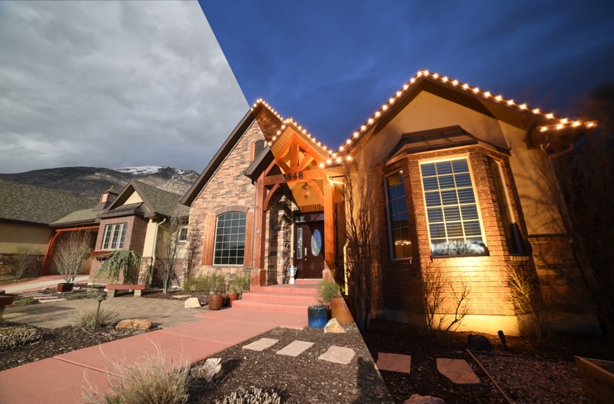 permanent roofline lighting